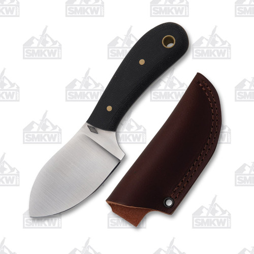 Battle Horse Bald Mountain Skinner Fixed Blade Knife Black