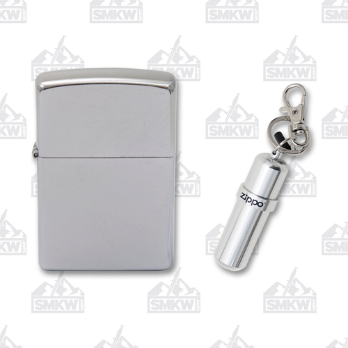 Zippo Lighter and Canister Gift Set