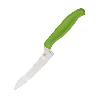 Spyderco Z-Cut Pointed Tip Green Handles
