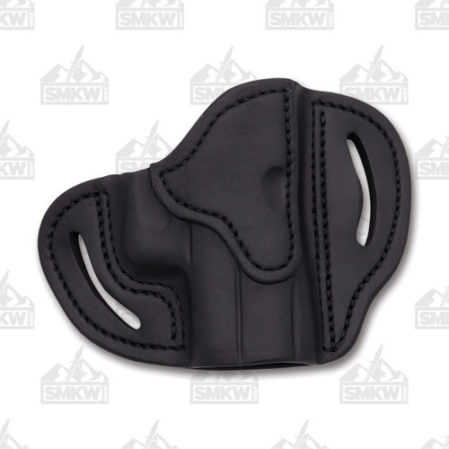 1791 Gunleather Stealth Black Open Top Right Hand OWB Compact Multi-Fit Belt Holster Size 1