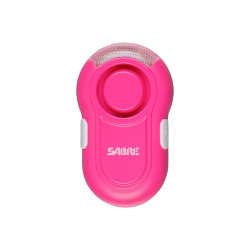 Sabre Personal Alarm with Clip and LED Light