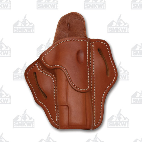 1791 Gunleather Classic Brown Open Top Right-Hand OWB 1911 Belt Holster Size 1