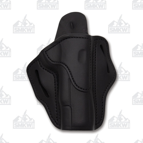 1791 Gunleather Stealth Black Open Top Right Hand OWB 1911 Belt Holster Size 1