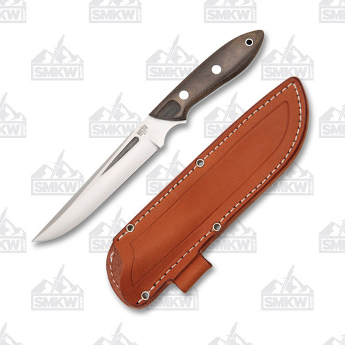 Bark River Adventurer Fixed Blade KnifeThistle Green