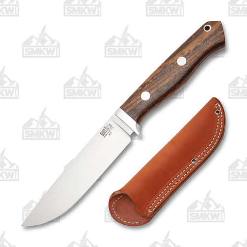 Bark River Camp And Trail Fixed Blade Knife Wood