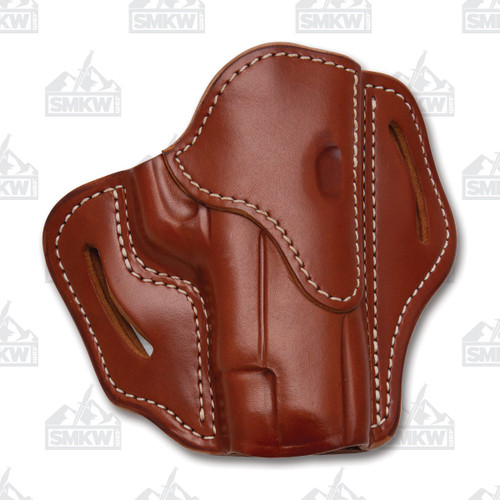 1791 Gunleather Classic Brown Open Top Right-Hand OWB 2.3 Multi-Fit Belt Holster Size 1