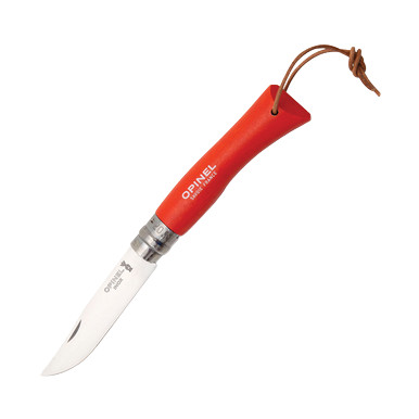 Opinel No.07 Colorama Orange Stainless Steel Folding Knife