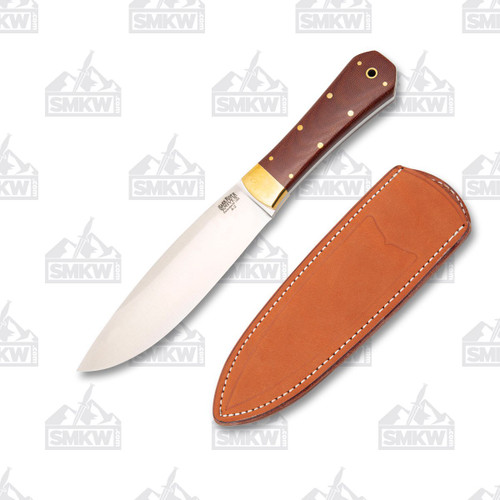 Bark River Mini Rogue Fixed Blade Knife Natural