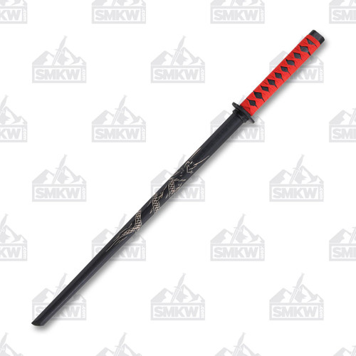 29.5" Samurai Wooden Training Sword Red