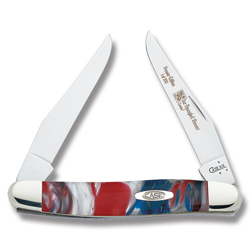 Case Star Spangled Banner Muskrat Folding Knife