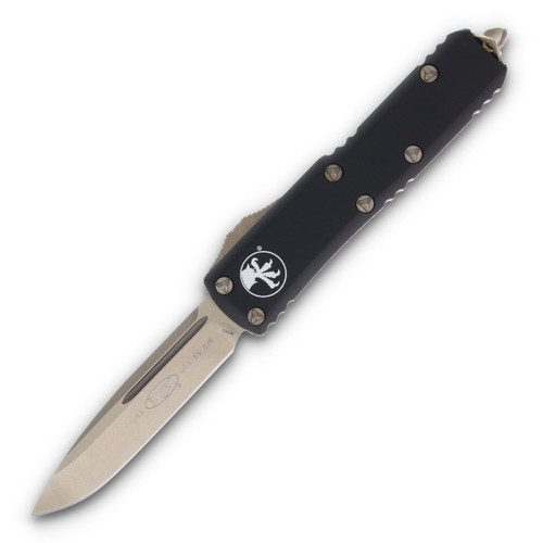 Microtech UTX-85 Out-The-Front Automatic Knife (S/E Bronze | Black)