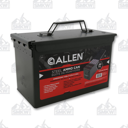 Allen .50 Caliber Steel Ammo Can