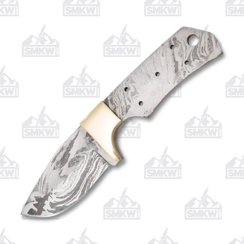 2.62" Damascus Skinner Blade Blank