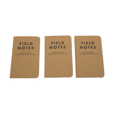 Field Notes Set of 3 Graph Paper Memo Books