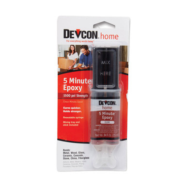 Jantz Devcon 5 Minute Epoxy Syringe 1oz. JZDVE5