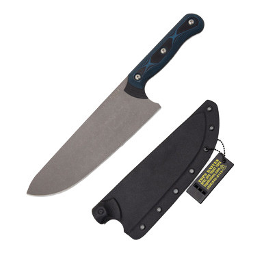 TOPS Dicer 8 Chefs Knife Blue - Black