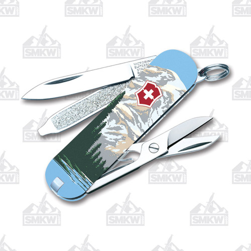 Victorinox Classic SD Swiss Army Knife Mount Rainer National Park