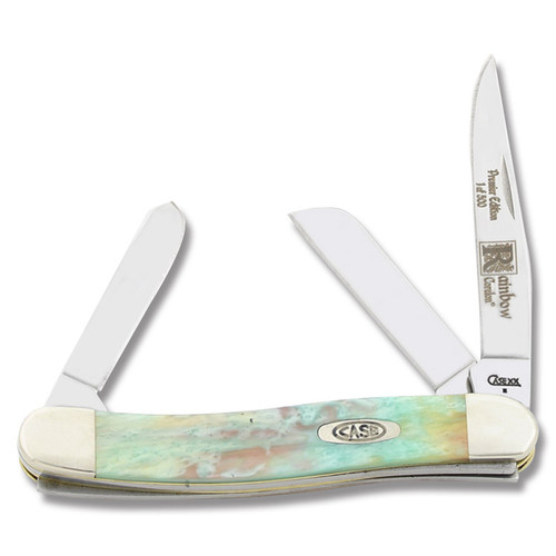 Case Rainbow Corelon Medium Stockman Folding Knife CA9318RB
