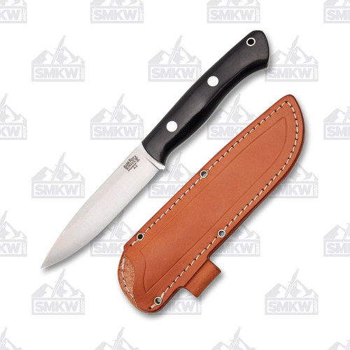 Bark River Aurora Fixed Blade Knife Black