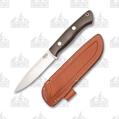 Bark River Aurora Fixed Blade Knife Green