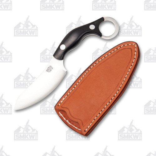 Bark River Bush Bat Fixed Blade Knife Black