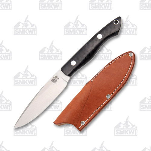 Bark River Kalahari Thorn Fixed Blade Knife Black