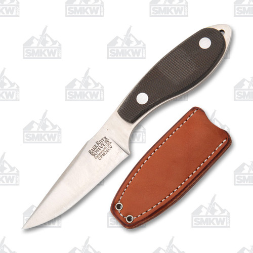 Bark River Harpoon Necker Fixed Blade Knife Green