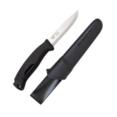 Morakniv Companion Spark Fixed Blade TPE Black 4.1 In Satin Drop Point