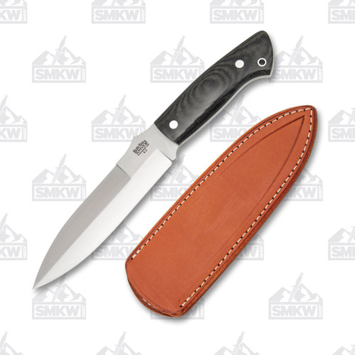 Bark River Joey Cordova Essos Fixed Blade Knife Black