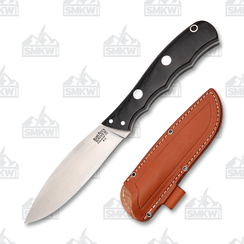 Bark River Canadian Special Fixed Blade Knife Black BA129MBC