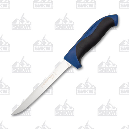 Dexter Russell Blue 6" Narrow Boning Knife High Carbon Steel Blade Polypropylene Handle