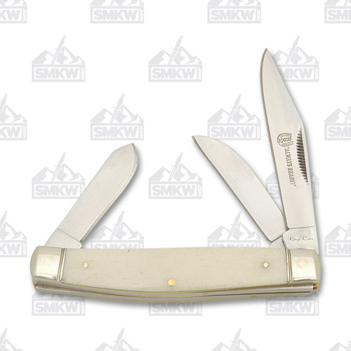 Rough Ryder Squared Bolsters Stockman Folding Knife