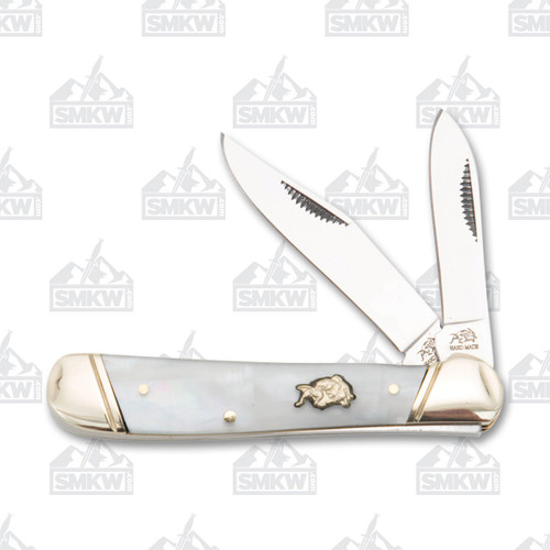 Bulldog Brand Mother of Pearl Copperhead Folding Knife