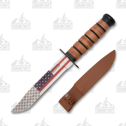 WWII Style Fighting Knife American Flag