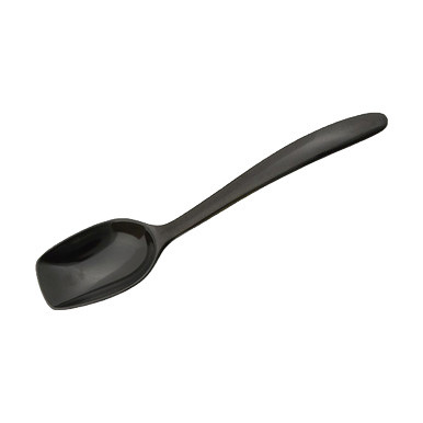 Gourmac Melamine Mini Spoon Black
