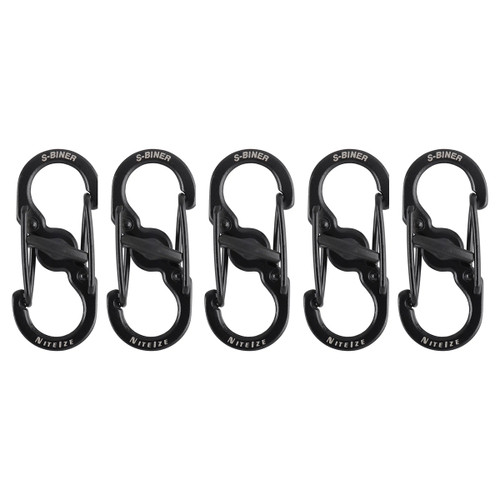NITE IZE S-BINER MICROLOCK 5PK