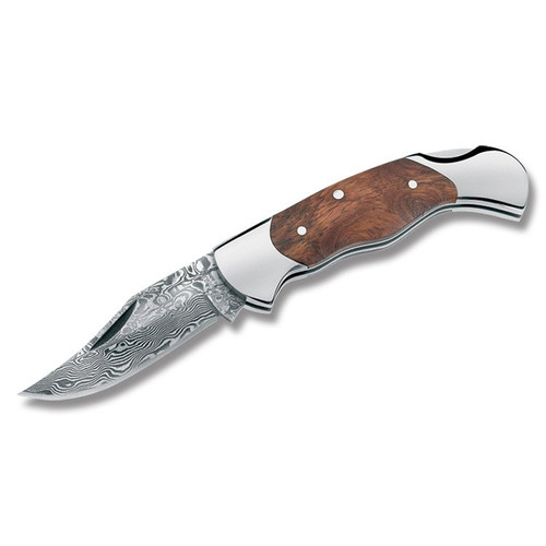 Boker Magnum Lady Folding Knife Damascus