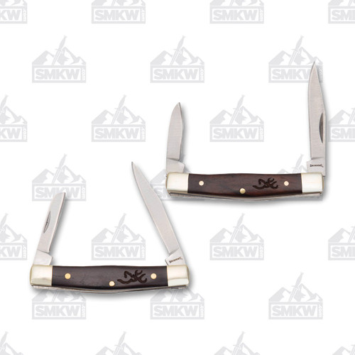 Browning Knives 50th Anniversary Two Blade Stockman Folding Knife Set