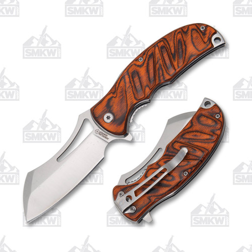 American Hunter Cleaver Linerlock Folding Knife