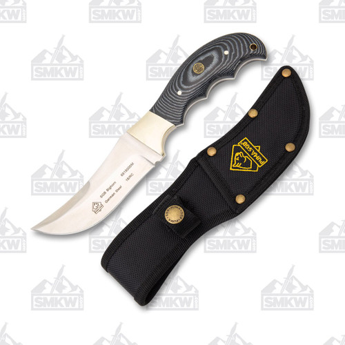 Puma SGB Bighorn Fixed Hunting Knife 3.9in Plain Satin Upswept 1