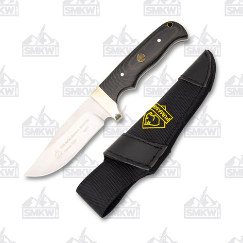 Puma SGB Buffalo Skinner II Fixed Knife 3.9in Plain Satin Clip Point 1