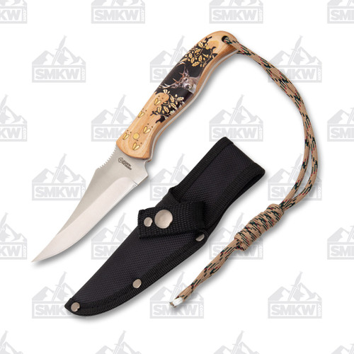 American Hunter Trophy Whitetail Skinner Fixed Blade Knife