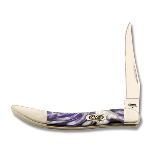 Case Purple Passion Small Texas Toothpick Folding Knife CA910096PP