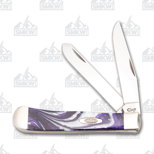 Case Purple Passion Corelon Trapper Folding Knife CA9254PP