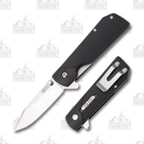 Cold Steel 1911 Folding Knife 3in Plain Satin Clip Point 1