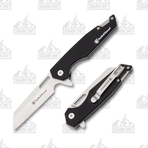 Smith & Wesson Sideburn Folding Knife 3in Modified Wharncliffe Blade