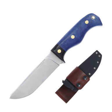 Condor Tool and Knife Blue Havoc Fixed Blade Knife 5.5in Polished Drop Point