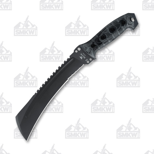 Buck Sniper Gray Talon Fixed Blade Machete Black G-10