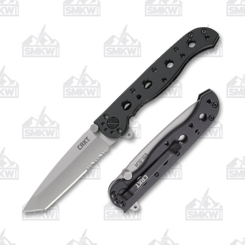 CRKT M16-10S Framelock Folding Knife (Partially Serrated Tanto)