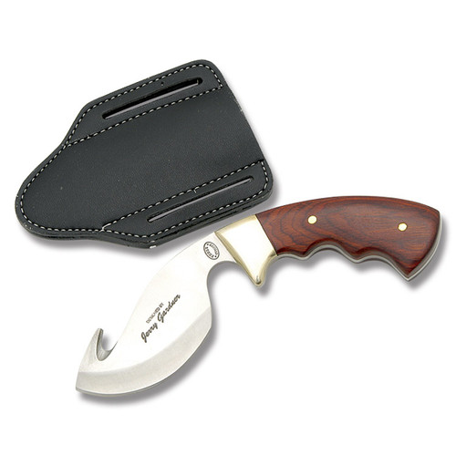 Frost Big Buck Slammer Fixed Blade Knife Wood Handle